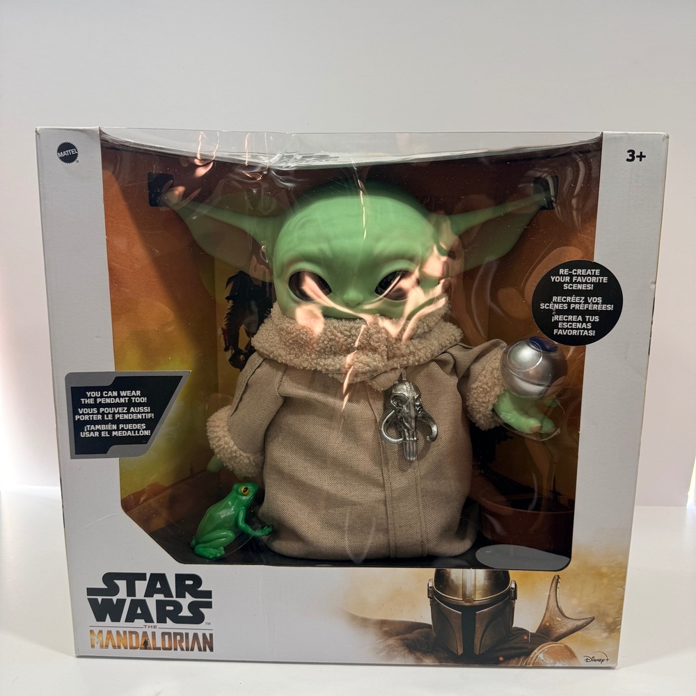 Mattel Star Wars The Child Plush OS Green New Mandalorian Figure
